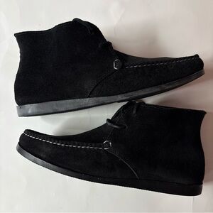 Rancourt & Co. Chukka Boot Black Suede Made in Maine, USA Men’s 11D Handcrafted